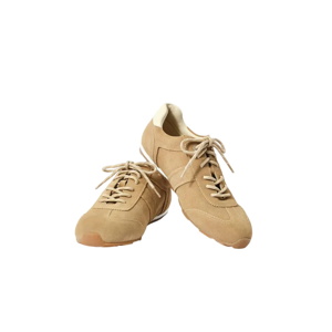 Mint Velvet Kiko Tan Suede Trainers